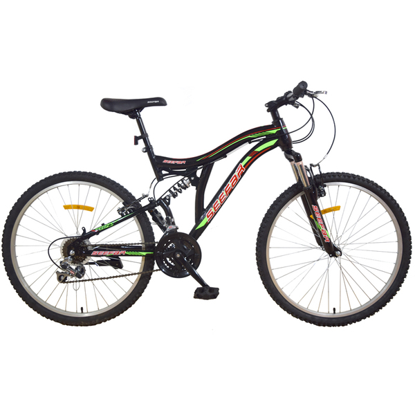 MTB-FP052 (26" full suspension mountain bike with steel frame)