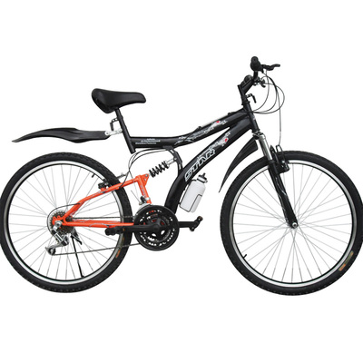 MTB-FP074 (18 speed gear 20"/24"/26" steel suspension mountain bike)